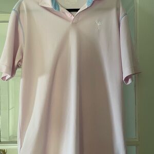 Columbia Light Pink Polo Golf Shirt